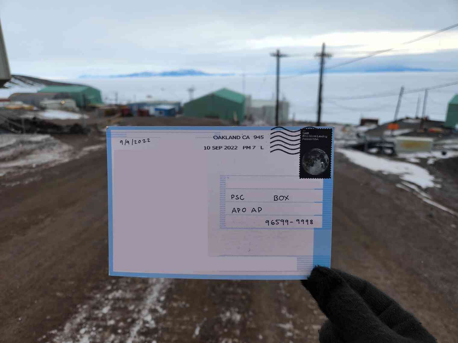 McMurdo Postal Mail
