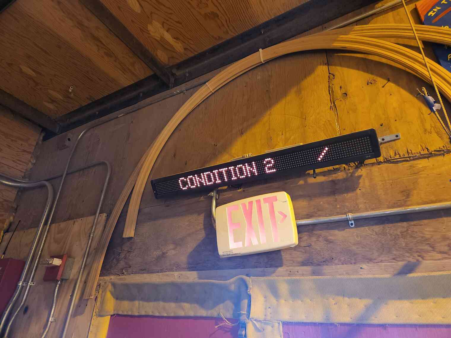 Condition Two Sign