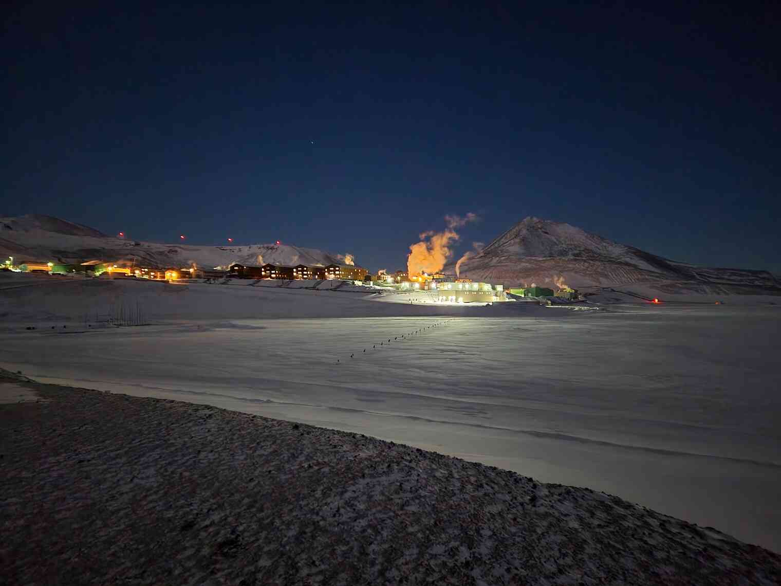 McMurdo from Hut Point