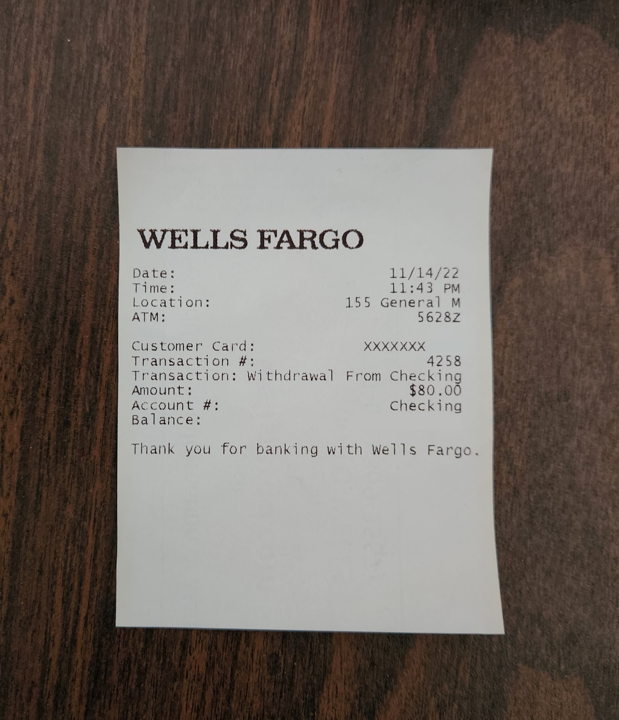 McMurdo s Automated Teller Machines