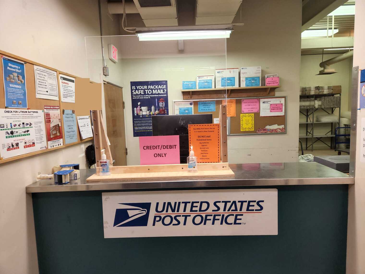 Post Office Counter