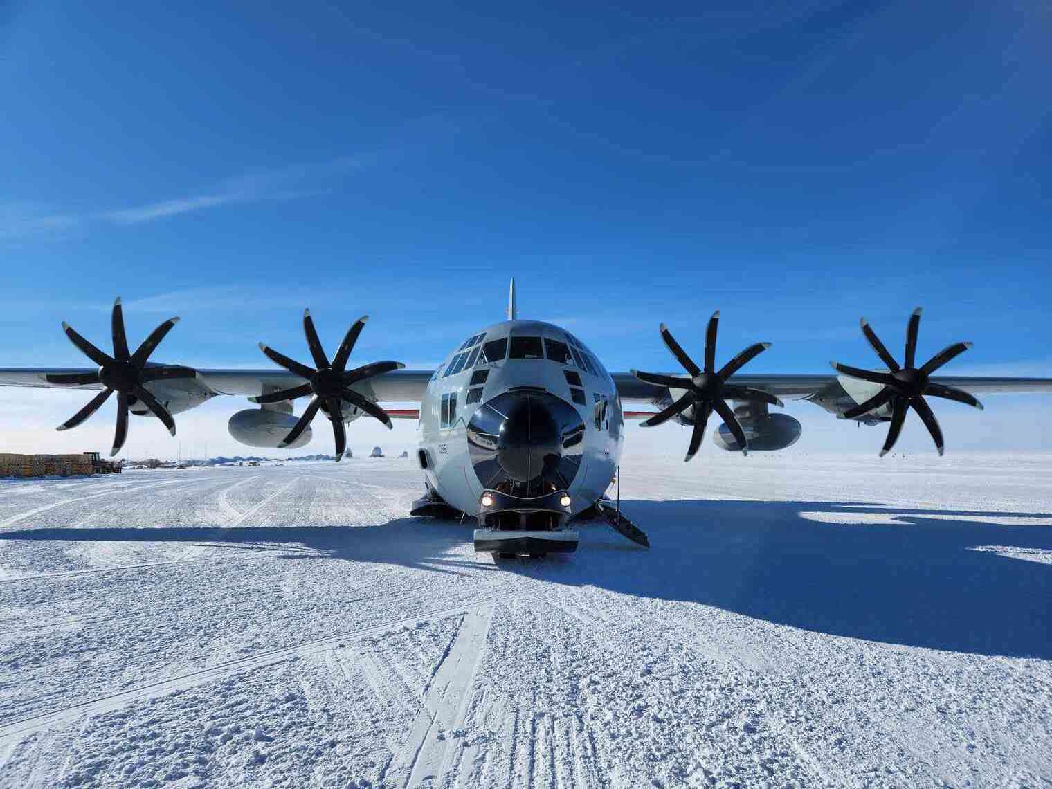 South Pole Arrival