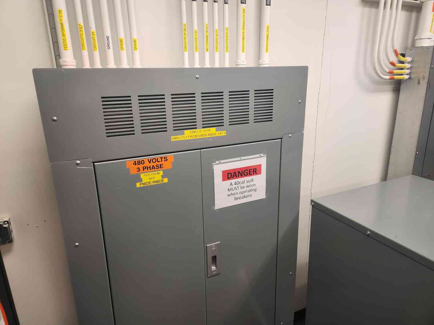 Electrical Room Main Panel 01