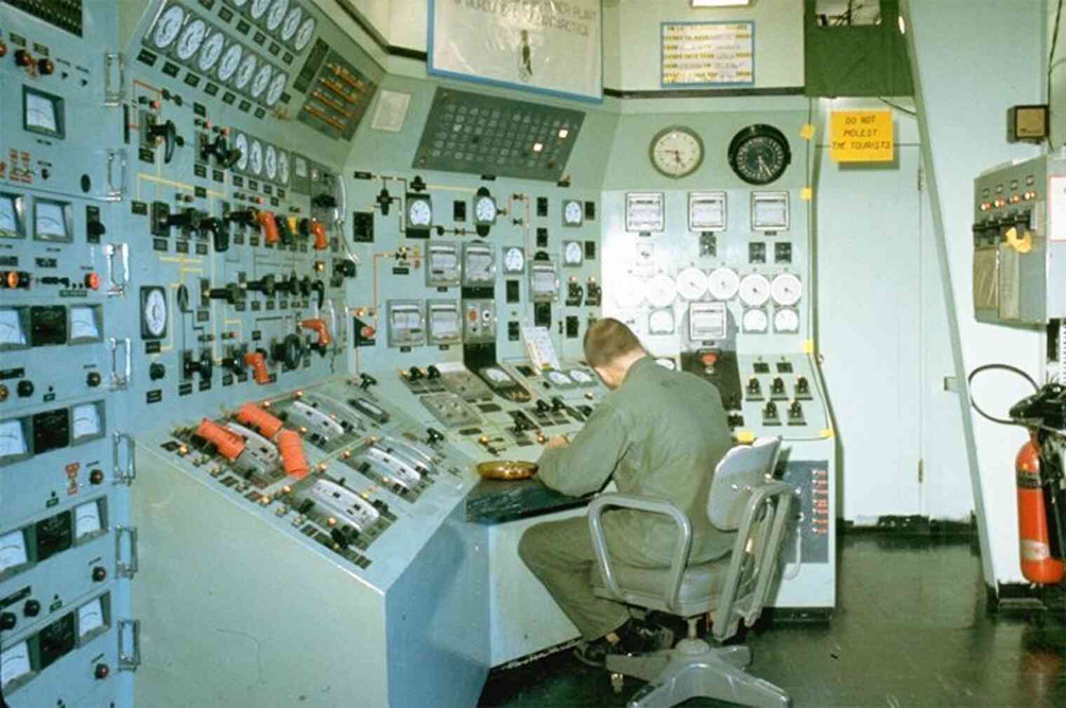 McMurdo Nuclear Control Room
