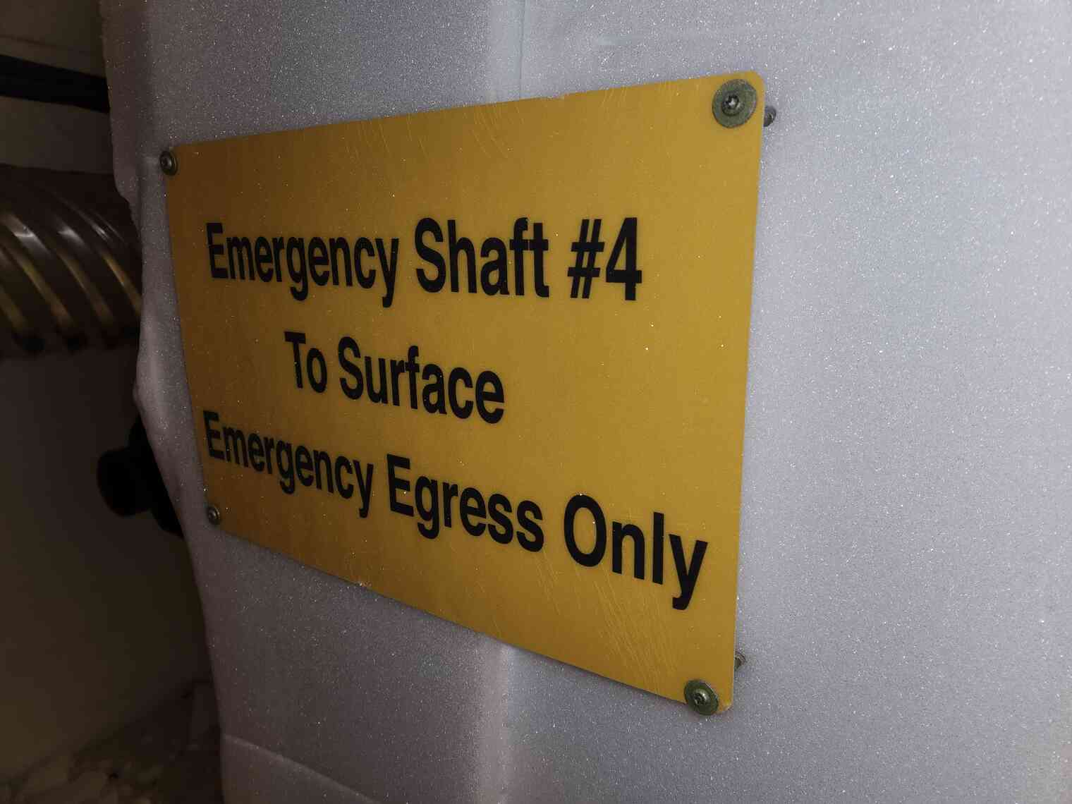Ice Tunnel Emergency Egress 02